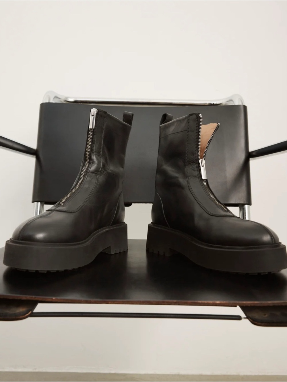 Flattered "Alma" Leather Boots